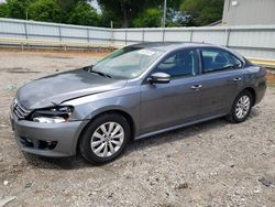 Salvage cars for sale at Chatham, VA auction: 2012 Volkswagen Passat S