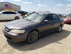 Salvage cars for sale at Amarillo, TX auction: 1999 Honda Accord LX