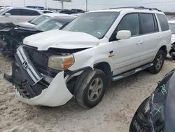 Salvage cars for sale at Haslet, TX auction: 2007 Honda Pilot EXL
