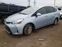 Salvage cars for sale at Elgin, IL auction: 2016 Toyota Prius V