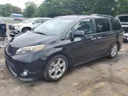 Toyota Sienna salvage cars for sale: 2015 Toyota Sienna Sport