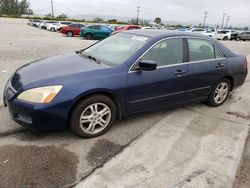 Honda Accord ex salvage cars for sale: 2006 Honda Accord EX