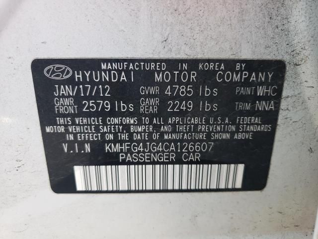 2012 Hyundai Azera GLS