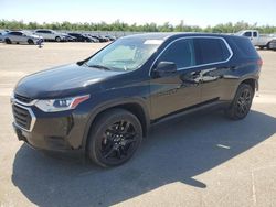 Salvage cars for sale at Fresno, CA auction: 2019 Chevrolet Traverse LS