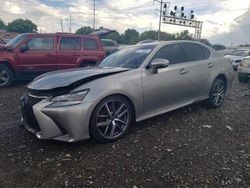 Salvage cars for sale from Copart Columbus, OH: 2018 Lexus GS 350 Base
