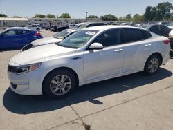 Vehiculos salvage en venta de Copart Sacramento, CA: 2016 KIA Optima LX