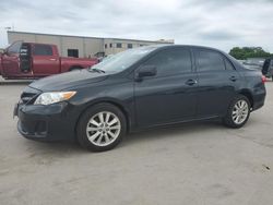 Salvage cars for sale at Wilmer, TX auction: 2013 Toyota Corolla Base