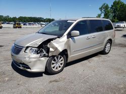 Salvage cars for sale from Copart Dunn, NC: 2012 Chrysler Town & Country Touring