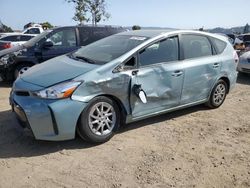 Salvage cars for sale at San Martin, CA auction: 2017 Toyota Prius V