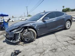 Salvage cars for sale from Copart Colton, CA: 2017 Tesla Model S