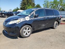 Toyota Sienna le salvage cars for sale: 2012 Toyota Sienna LE