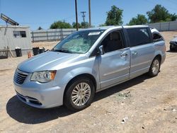 Salvage cars for sale at Oklahoma City, OK auction: 2013 Chrysler Town & Country Limited
