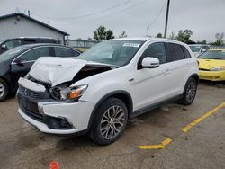 Salvage cars for sale at auction: 2017 Mitsubishi Outlander Sport ES