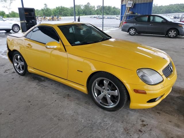 2002 Mercedes-Benz SLK 320