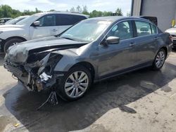 Salvage cars for sale at Duryea, PA auction: 2012 Honda Accord EXL