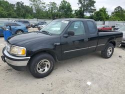 Salvage cars for sale from Copart Hampton, VA: 1998 Ford F150