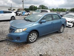 Salvage cars for sale from Copart Montgomery, AL: 2013 Toyota Corolla Base