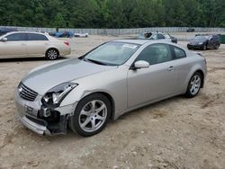 Salvage cars for sale at Gainesville, GA auction: 2004 Infiniti G35