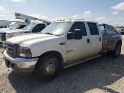 Salvage cars for sale from Copart Haslet, TX: 2002 Ford F350 Super Duty
