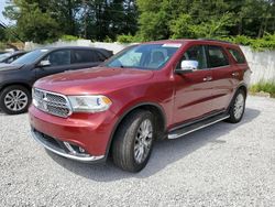 Dodge salvage cars for sale: 2014 Dodge Durango Citadel