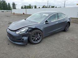 Salvage cars for sale at auction: 2019 Tesla Model 3