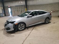 Salvage cars for sale at Chalfont, PA auction: 2017 Honda Civic LX