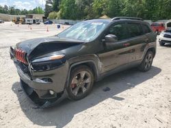 Salvage cars for sale at Knightdale, NC auction: 2016 Jeep Cherokee Latitude