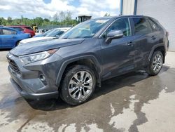 Salvage cars for sale at Duryea, PA auction: 2021 Toyota Rav4 XLE Premium