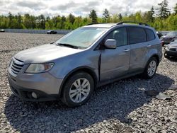 Salvage cars for sale at Windham, ME auction: 2008 Subaru Tribeca Limited