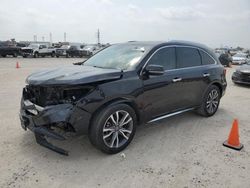 Acura mdx Advance salvage cars for sale: 2019 Acura MDX Advance