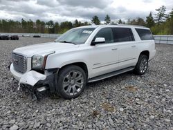 Salvage cars for sale at Windham, ME auction: 2016 GMC Yukon XL Denali