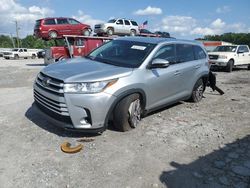 Salvage cars for sale from Copart Montgomery, AL: 2019 Toyota Highlander SE