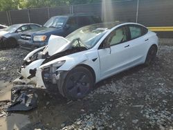 Tesla Vehiculos salvage en venta: 2021 Tesla Model 3