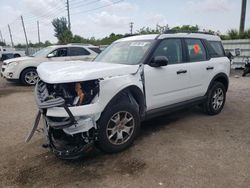 Salvage cars for sale at Miami, FL auction: 2022 Ford Bronco Sport