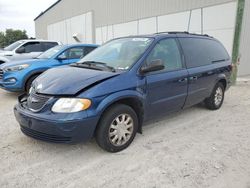 Salvage cars for sale from Copart Apopka, FL: 2003 Chrysler Town & Country LX