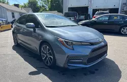 Salvage cars for sale at Candia, NH auction: 2021 Toyota Corolla SE