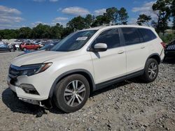 Salvage cars for sale at Byron, GA auction: 2017 Honda Pilot EX