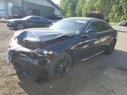 Salvage cars for sale at East Granby, CT auction: 2019 Alfa Romeo Giulia