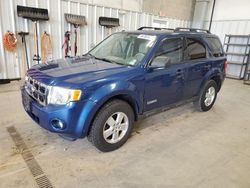 Salvage cars for sale at Mcfarland, WI auction: 2008 Ford Escape XLT