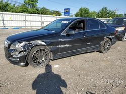 Salvage cars for sale from Copart Walton, KY: 2013 Mercedes-Benz C 300 4matic