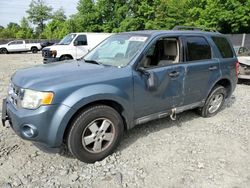 Salvage cars for sale from Copart Waldorf, MD: 2011 Ford Escape XLT