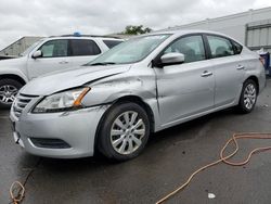Salvage cars for sale at New Britain, CT auction: 2013 Nissan Sentra S
