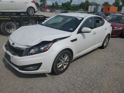 Salvage cars for sale from Copart Cahokia Heights, IL: 2013 KIA Optima LX
