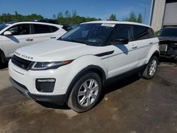 Salvage cars for sale at Duryea, PA auction: 2016 Land Rover Range Rover Evoque SE
