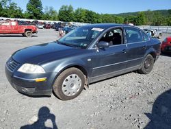 Salvage cars for sale from Copart Grantville, PA: 2002 Volkswagen Passat GLS