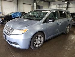 Salvage cars for sale at Ham Lake, MN auction: 2011 Honda Odyssey EXL