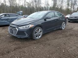 Salvage cars for sale from Copart Ontario Auction, ON: 2017 Hyundai Elantra SE