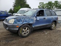 Vehiculos salvage en venta de Copart Finksburg, MD: 2003 Hyundai Santa FE GLS