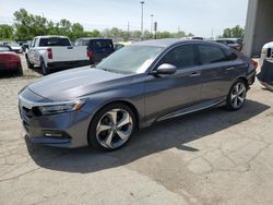 Honda Accord Touring salvage cars for sale: 2018 Honda Accord Touring