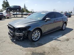 Ford salvage cars for sale: 2017 Ford Fusion SE Hybrid